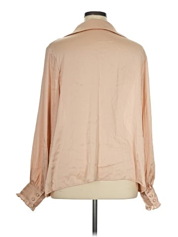 Shein Curve Long Sleeve Blouse (view 2)