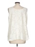 Chico's 100% Polyester Ivory Sleeveless Blouse Size Lg (2) - photo 2