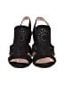 Forever Black Sandals Size 6 - photo 2