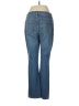 Chico's 100% Cotton Hearts Blue Jeans Size S - photo 2