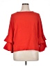 J.Crew 100% Polyester Red 3/4 Sleeve Top Size 16 - photo 1