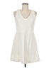 Fabletics Solid Ivory Casual Dress Size L - photo 1