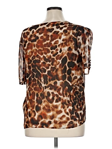 Calvin Klein Short Sleeve Blouse (view 2)