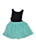 Beautees Color Block Teal Dress Size 7 - photo 2