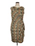 PREMISE Print Teal Cocktail Dress Size XL - photo 1