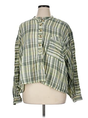 Pilcro Long Sleeve Blouse (view 1)