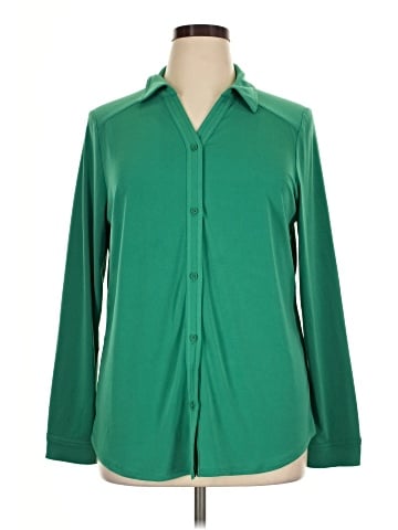 Adrianna Papell Long Sleeve Blouse (view 1)