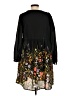 Old Navy 100% Polyester Floral Black Casual Dress Size S - photo 2