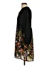 Old Navy 100% Polyester Floral Black Casual Dress Size S - photo 5