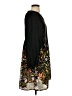 Old Navy 100% Polyester Floral Black Casual Dress Size S - photo 4