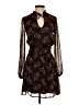 Max + Ash Floral Brown Cocktail Dress Size S - photo 1