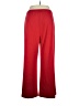 Halston Solid Red Casual Pants Size XL - photo 2