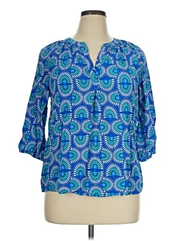 Crown & Ivy 3/4 Sleeve Blouse (view 1)