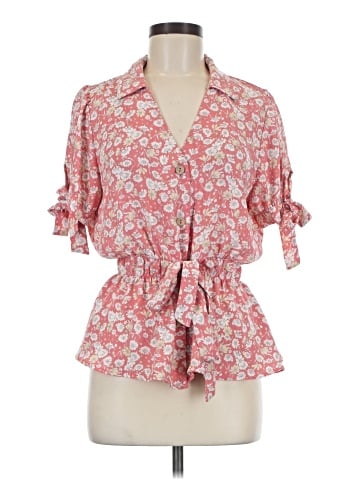 Sweet Rain Short Sleeve Blouse (view 1)