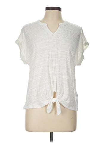 Cable & Gauge Short Sleeve Top (view 1)