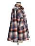 Unbranded 100% Polyester Plaid Blue Long Sleeve Blouse Size XL - photo 4
