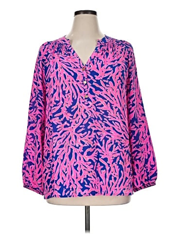 Lilly Pulitzer Long Sleeve Blouse (view 1)
