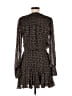 Veronica Beard 100% Polyester Print Brown Casual Dress Size 6 - photo 2