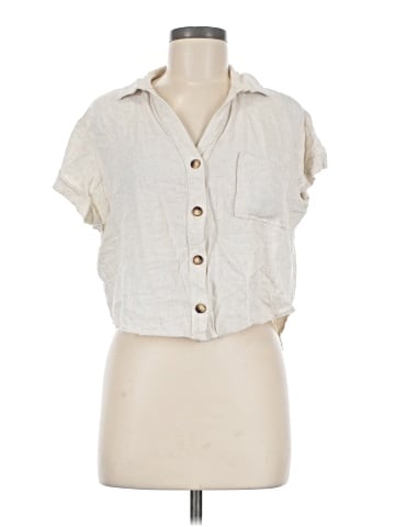 Altar'd State Sleeveless Button-Down Shirt (view 1)
