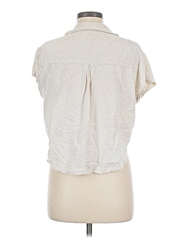 Altar'd State Sleeveless Button-Down Shirt (view 2)