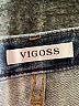 Vigoss Hearts Blue Jeans Size 26 waist - photo 7