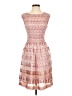 Max Studio 100% Polyester Paisley Pink Casual Dress Size S - photo 1