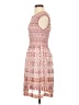 Max Studio 100% Polyester Paisley Pink Casual Dress Size S - photo 5