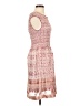 Max Studio 100% Polyester Paisley Pink Casual Dress Size S - photo 4