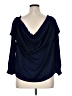 Lilly Pulitzer 100% Polyester Blue 3/4 Sleeve Blouse Size XL - photo 2