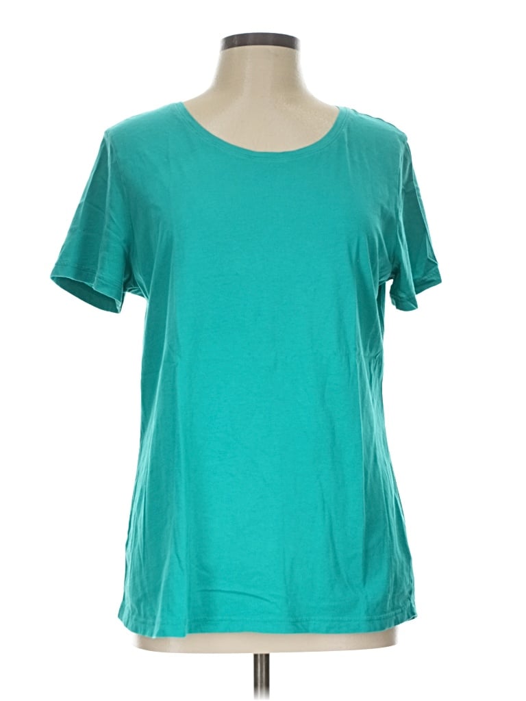 Pre-owned Duluth Trading Co. Short Sleeve T-shirt In Teal