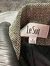 Le Suit 100% Acrylic Tweed Gray Blazer Size 8 - photo 6