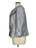 Tahari by ASL 100% Polyester Metallic Gray Blazer Size 16 - photo 5