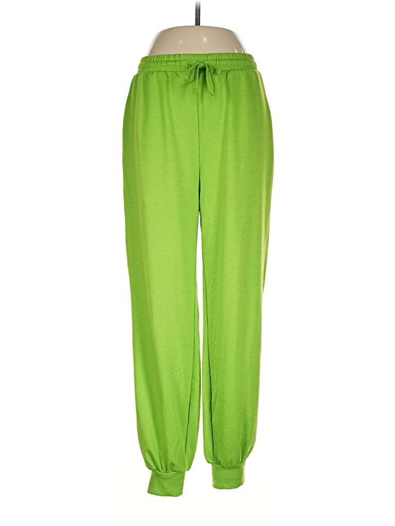 Pre-owned Zenana Casual Pants In Green