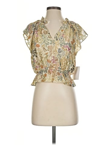 1.State Short Sleeve Blouse (view 1)