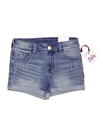 Justice Denim Shorts (view 1)