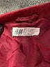 H&M 100% Polyester Stars Burgundy Jacket Size 6 - photo 3