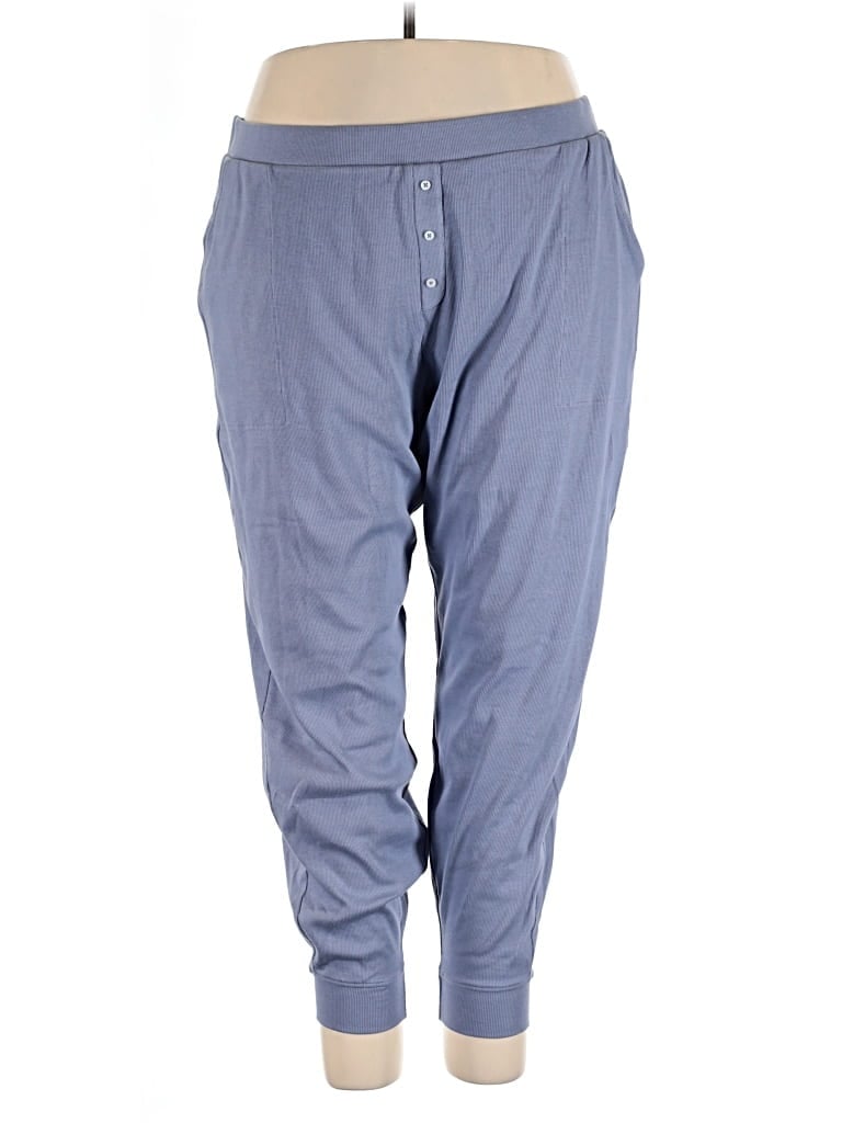 Pre-owned Pact Casual Pants In Blue