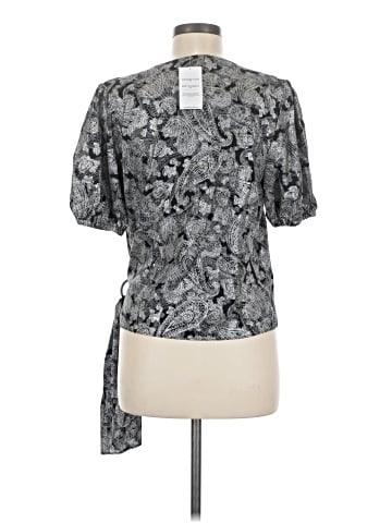 MICHAEL Michael Kors Short Sleeve Blouse (view 2)