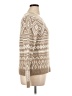 Cupcakes & Cashmere Argyle Tan Pullover Sweater Size XL - photo 4
