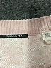 T Tahari Checkered-gingham Pink Pullover Sweater Size L - photo 7