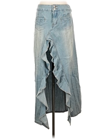 Edikted Denim Skirt (view 1)