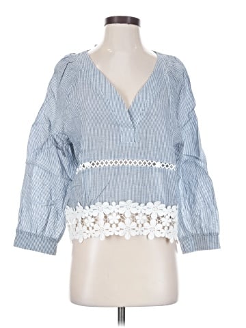 Young Essence 3/4 Sleeve Blouse (view 1)