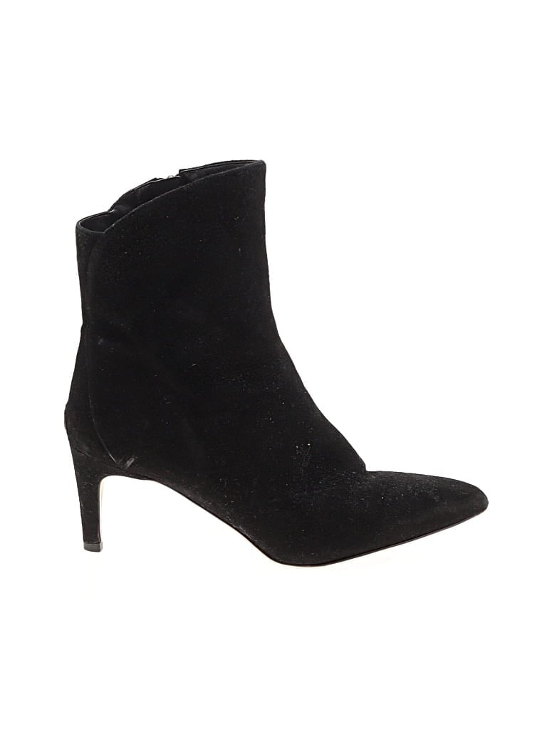 Pre-owned Sam Edelman Ankle Boots In Black