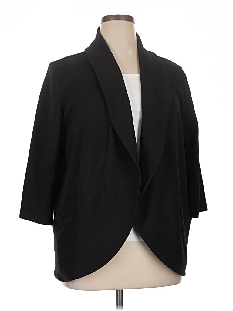 Pre-owned Maurices Blazer Jacket In Black