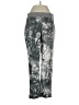CAbi 100% Cotton Print Gray Active Pants Size S - photo 1