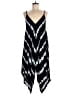 Angie 100% Rayon Tie-dye Black Romper Size M - photo 1