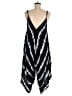 Angie 100% Rayon Tie-dye Black Romper Size M - photo 2