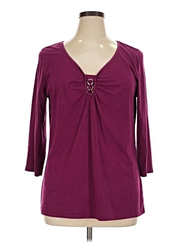 Venezia 3/4 Sleeve Top (view 1)