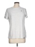 Nike Solid Silver Active T-Shirt Size L - photo 1