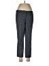 Dalia Collection Polka Dots Blue Casual Pants Size 10 - photo 1